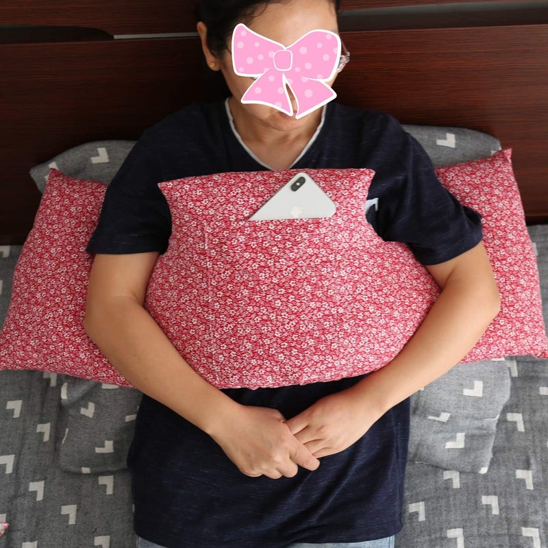 rainbowstar Mastectomy Pillow for Breast Cancer Surgery Lumpectomy Reconstruction Chest Healing Protector Post-Surgery Recovery Support Patient Care (Tiny Flower) - Image 3
